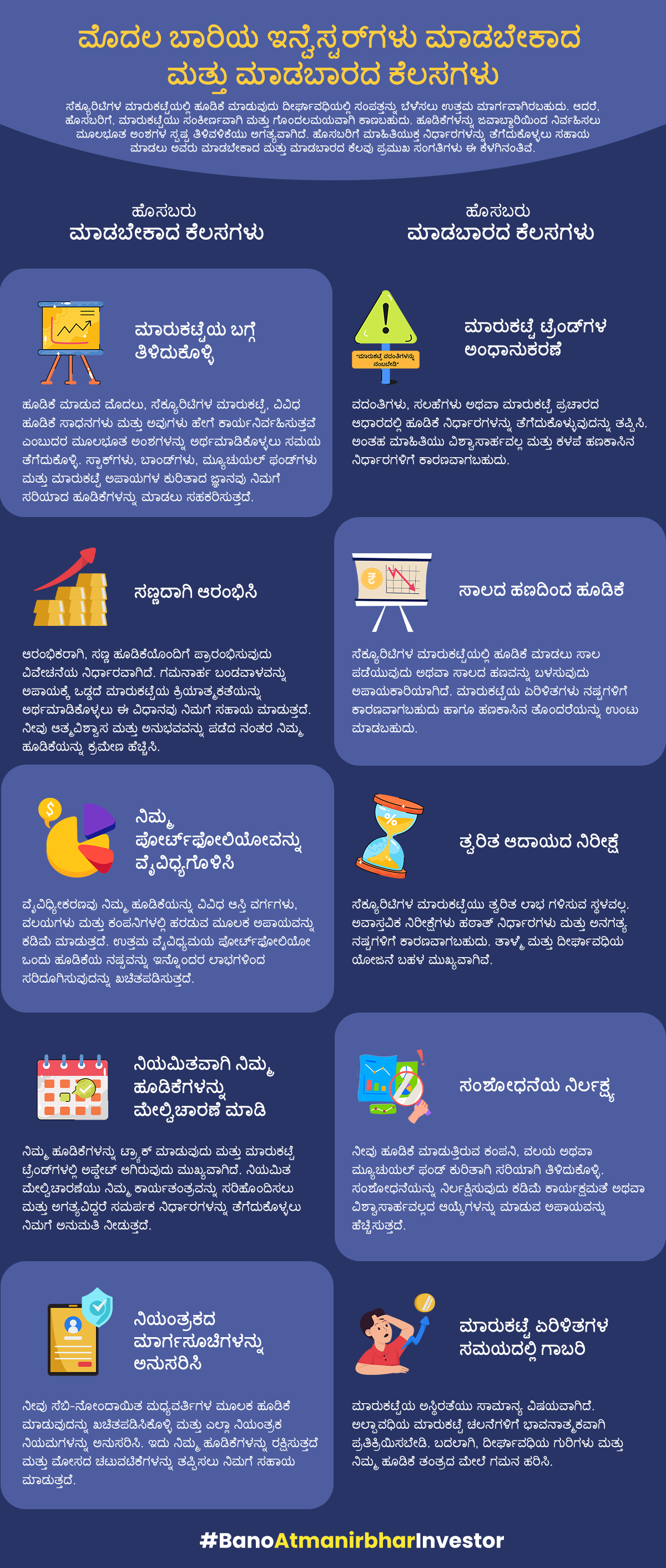 Investor Do'S And Don'Ts Guidelines